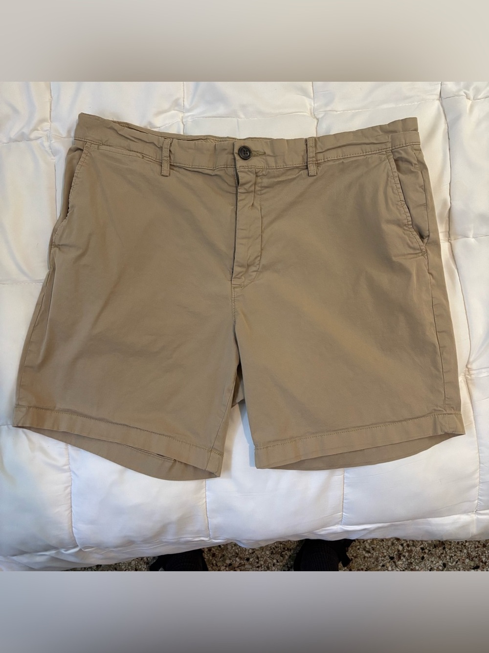 Goodthreads Khaki Chino Shorts 7” Inseam Mens Size 36W